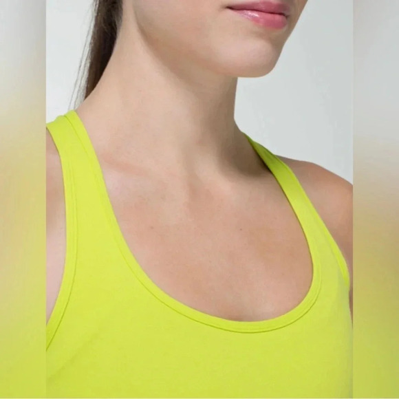 Lululemon Cool Racerback Tank Top-Size Sm
Color - Fluorescent Highlighter Yellow - Picture 3 of 10